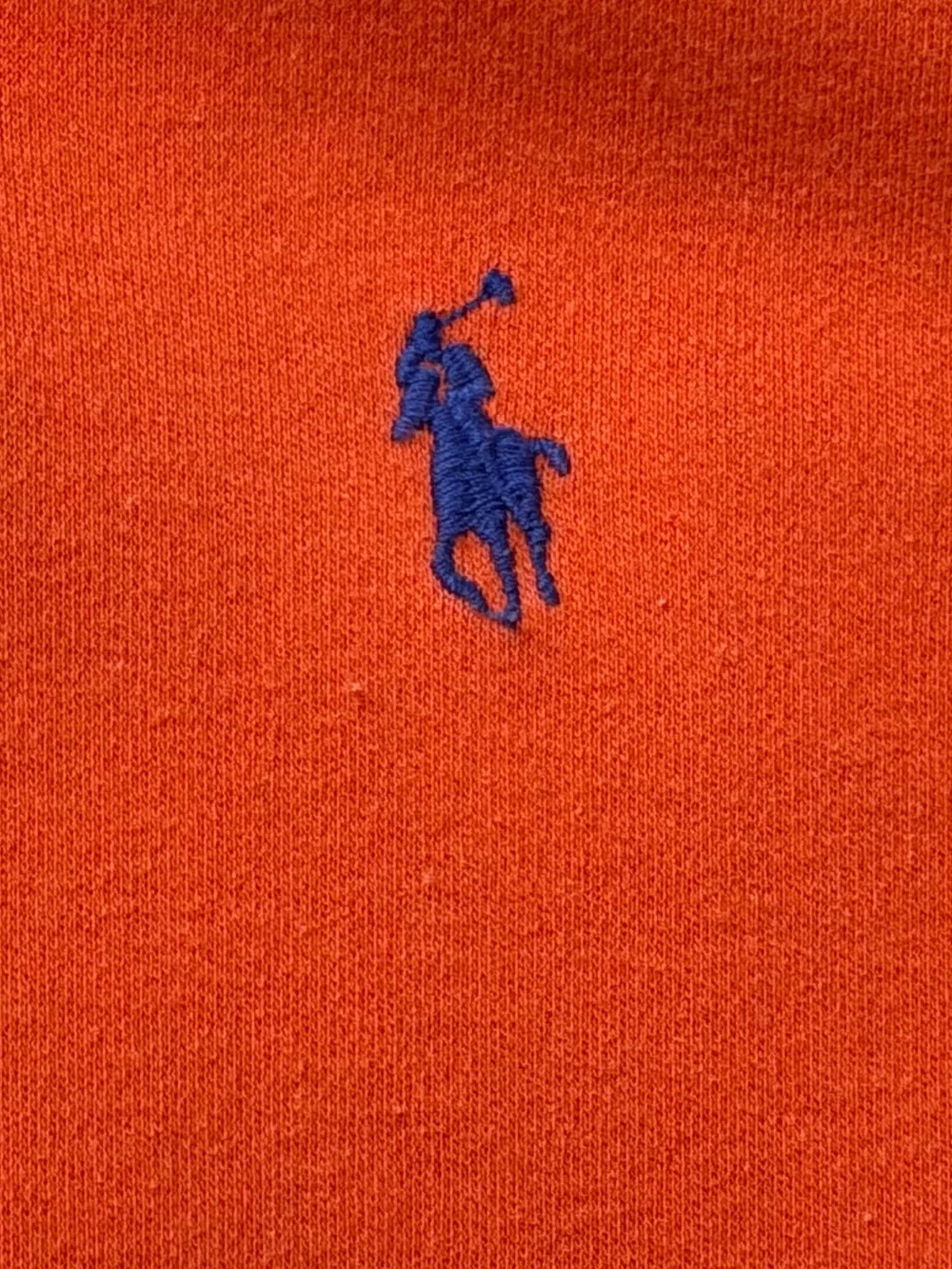 Vintage 90s Polo Ralph Lauren Orange Polo‎ Shirt, Men's Size L